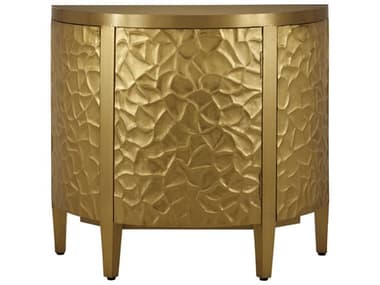 Currey & Company Auden Brass Accent Cabinet CY30000244