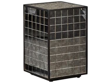 Currey & Company Mosaico Square Glass End Table CY30000328