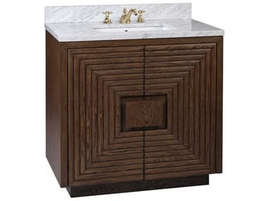 Currey & Company Morombe 36" Cocoa Marble Vanity CY38000012