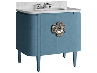 Currey & Company Briallen 36" Blue Vanity CY38000015