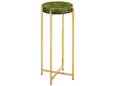 Currey & Company Rina Green End Table CY40000228