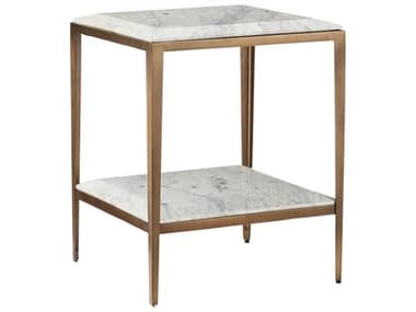 Currey & Company Oblique Marble End Table CY40000236