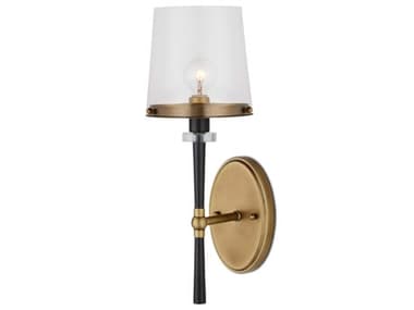 Currey & Company Lyndall 1-Light Antique Brass Oil Rubbed Bronze Wall Sconce CY50000254