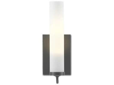 Currey & Company Brindisi 12" Tall 1-Light Oil Rubbed Bronze Glass Wall Sconce CY58000012