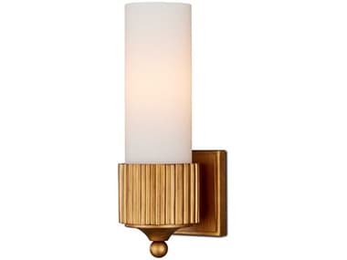 Currey & Company Bryce 1-Light Gold Wall Sconce CY58000049