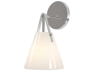 Currey & Company Bronwen 1-Light Polished Nickel Wall Sconce CY58000073