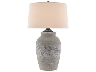 Currey & Company Quest Quest Rustic Gray Aged Black Buffet Lamp CY60000149