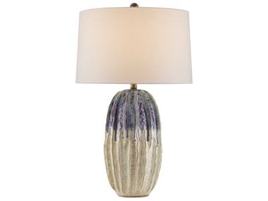 Currey & Company Montmartre Milk Purple White Buffet Lamp CY60000681