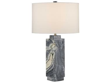 Currey & Company Ashlar Natural Gray Table Lamp CY60000891
