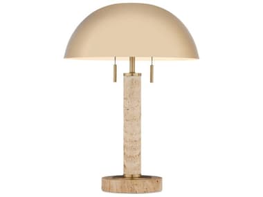 Currey & Company Miles Brass Natural Metal Table Lamp CY60000914