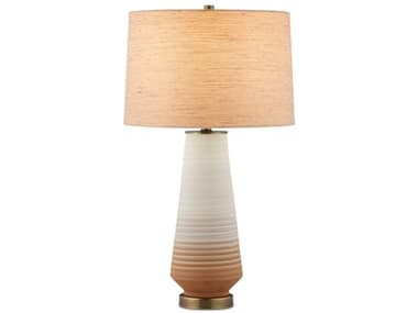 Currey & Company Geologie Brown Natural Rope Buffet Lamp CY60000940