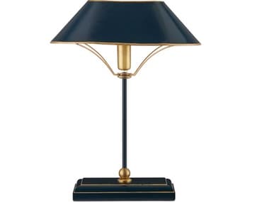 Currey & Company Daphne Navy Gold Table Lamp CY60000953