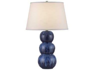 Currey & Company Salacia Blue Buffet Lamp CY60000960