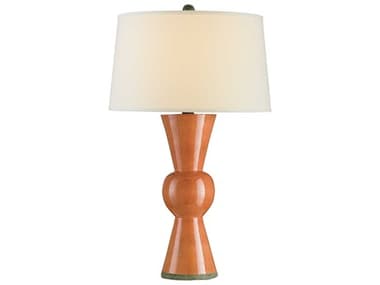 Currey & Company Upbeat Orange Table Lamp CY6351