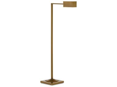 Currey & Company Polished Antique Brass 1-light Floor Lamp CY80000025