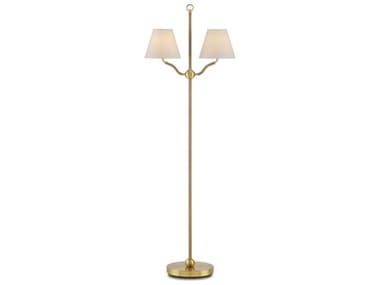 Luxecor Sirocco Antique Brass Floor Lamp LXCVST29473