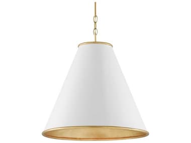 Currey & Company Pierrepont 1-Light Gold Pendant CY90000537
