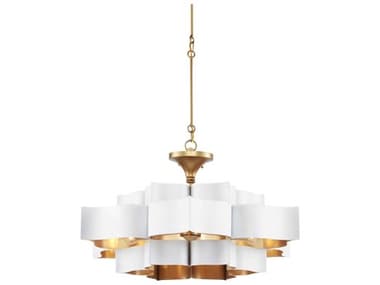 Currey &amp; Company Grand Lotus 6 - Light Tiered Pendant CY90000857