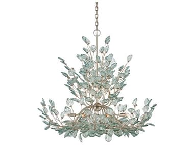 Currey & Company Baobab 12-Light Contemporary Silver Pendant CY90001294