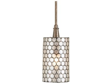 Currey & Company Regatta 1-Light Cupertino Copper Cylinder Mini Pendant CY9055