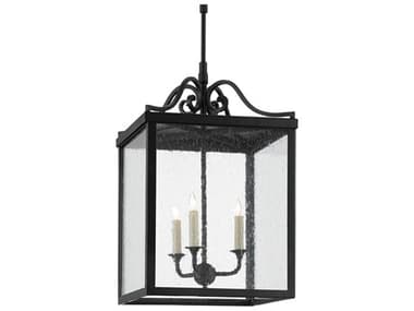 Currey & Company Giatti 3 - Light Glass Outdoor Hanging Light CY95000006