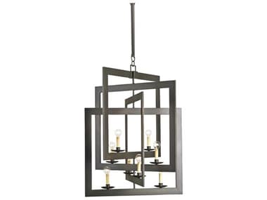 Currey & Company Middleton 8-Light Bronze Gold Candelabra Chandelier CY9927