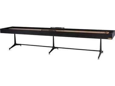 District Eight Ebonized Matte / Black 156'' Wide Shuffleboard Table D8HGDA842