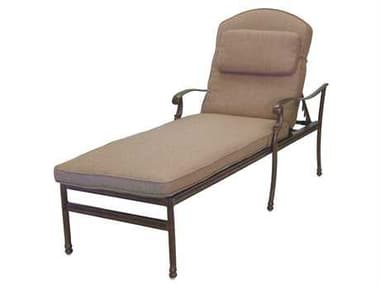 Darlee Outdoor Living Florence Replacement Chaise Lounge Seat and Back Cushion with pillow DA201020303