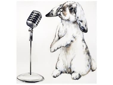 Daleno Bop to Bunny Beat Wall Art DALESA1360