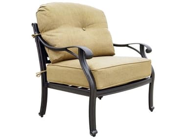 Darlee Outdoor Living Nassau Cast Aluminum Club Chair with Cushions (Price Includes 2) DANDL60312