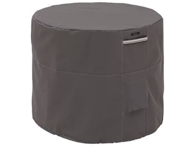 Duck Covers Ravenna Dark Taupe 34 Inch Round Air Conditioner Cover DC55176015101EC