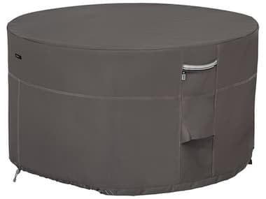 Duck Covers Ravenna Dark Taupe 42 Inch Full Coverage Fire Pit Table Cover DC55455015101EC