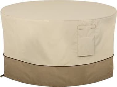 Duck Covers Veranda Pebble 42 Inch Round Full Coverage Fire Pit Table Cover DC5546501150100