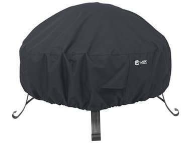 Duck Covers Classic Black 36 Inch Round Full Coverage Fire Pit Cover DC5555301040100