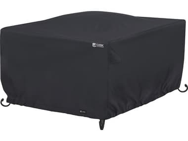Duck Covers Classic Black 42 Inch Square Full Coverage Fire Pit Cover DC5555701040100