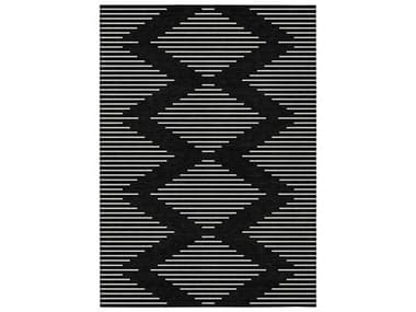 Dalyn Chantille Chevron Area Rug DLACN1016BLACK
