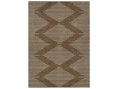 Dalyn Chantille Chevron Area Rug DLACN1016BROWN