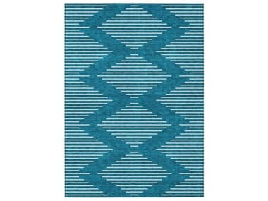 Dalyn Chantille Chevron Area Rug DLACN1016TEAL
