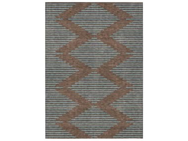 Dalyn Chantille Chevron Area Rug DLACN1017BROWN
