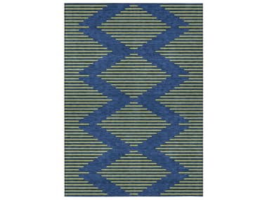 Dalyn Chantille Chevron Area Rug DLACN1017NAVY