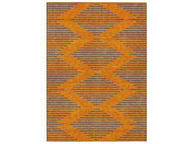 Dalyn Chantille Chevron Area Rug DLACN1017ORANGE