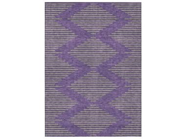 Dalyn Chantille Chevron Area Rug DLACN1017PURPLE