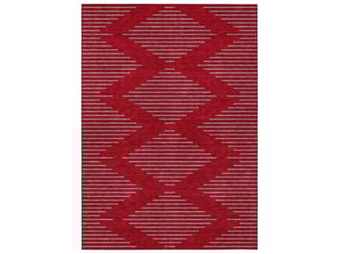 Dalyn Chantille Chevron Area Rug DLACN1017RED