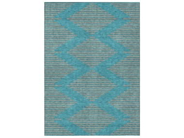 Dalyn Chantille Chevron Area Rug DLACN1017TEAL