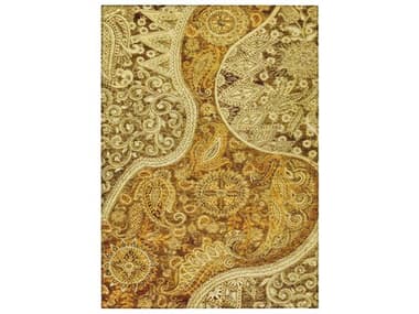 Dalyn Chantille Paisley Area Rug DLACN1078TERRACOTTA