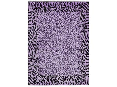 Dalyn Chantille Animal Prints Area Rug DLACN1230PURPLE