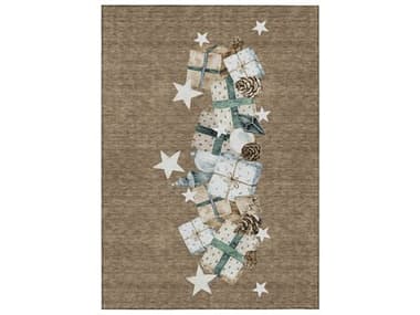 Dalyn Chantille Graphic Area Rug DLACN1825BROWN