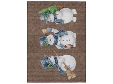 Dalyn Chantille Graphic Area Rug DLACN1826BROWN