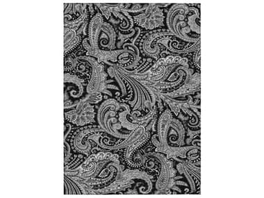 Dalyn Chantille Damask Runner Area Rug DLACN654BLACK