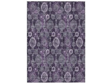 Dalyn Chantille Damask Runner Area Rug DLACN821EGGPLANT